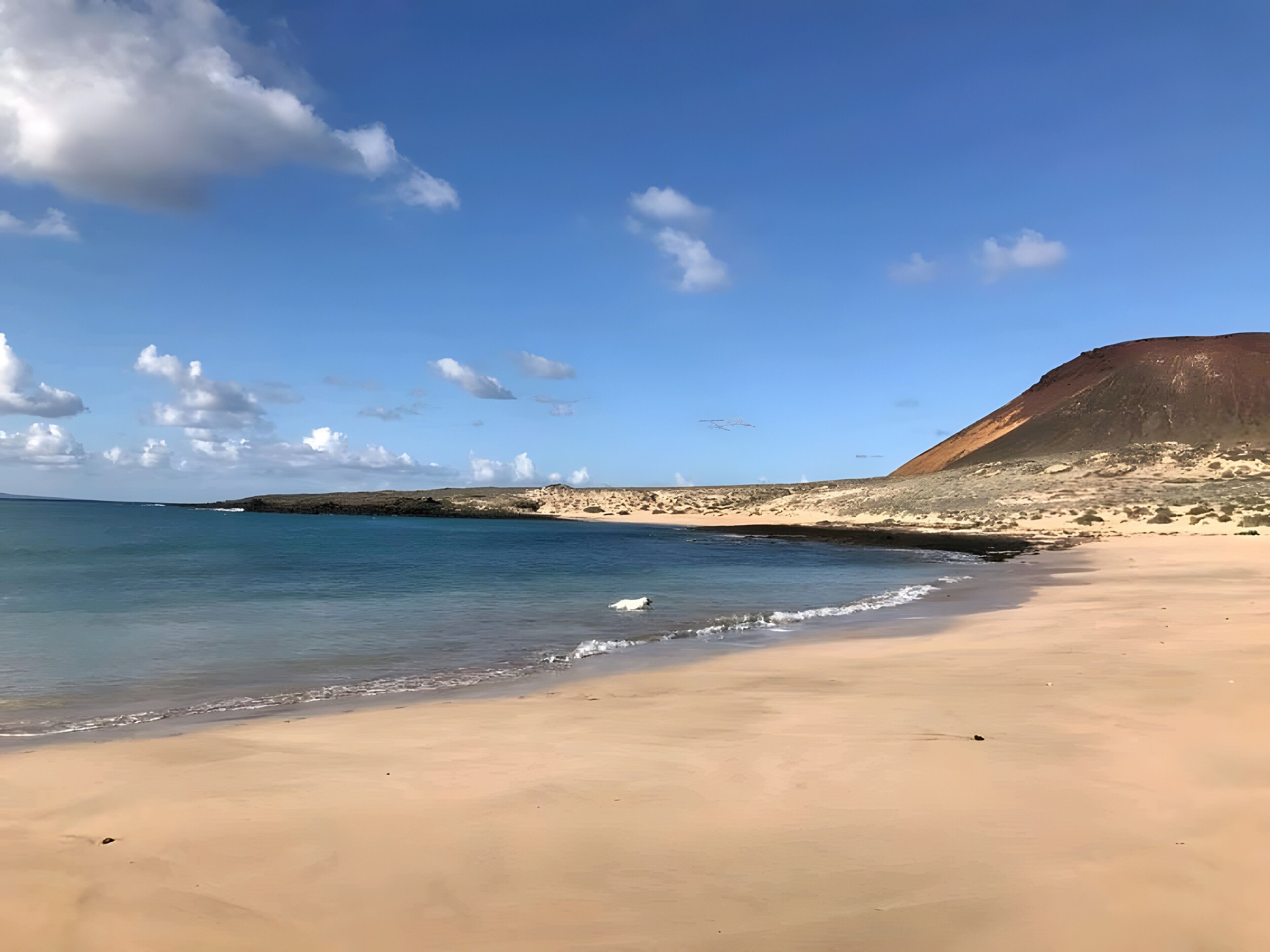 Una spiaggia nelle vicinanze