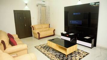 Leilighet – superior, ikke-røyk, balkong | Oppholdsområde