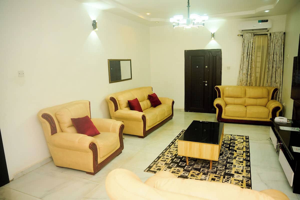 Appartement Supérieur, non-fumeurs, balcon | Coin séjour