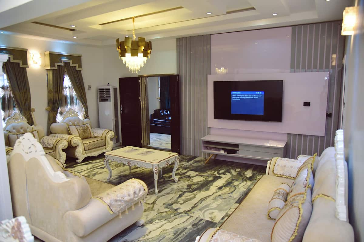 Superior Duplex, Non Smoking, Balcony | Living area | 45-inch Smart TV with satellite channels, video game console, Netflix