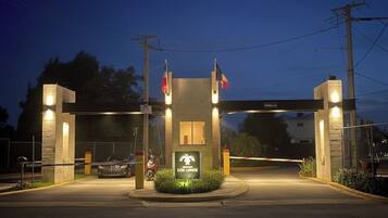 Enceinte de l’hébergement