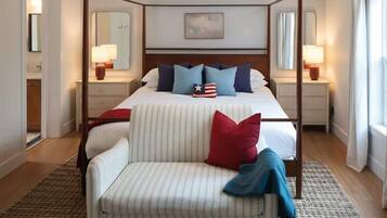 Desk, iron/ironing board, travel crib, WiFi