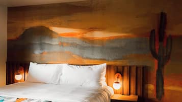 Desk, iron/ironing board, free WiFi, bed sheets