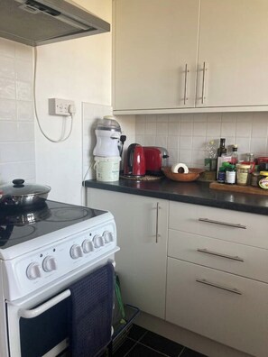 Oven, stovetop - Colorful 1 bedroom Flat in South East London area (Bromley)