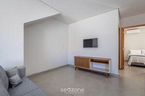 Living area - Apt w/ Barbecue Grill 190 m From the Beach Mbu0102 (Barra Velha)