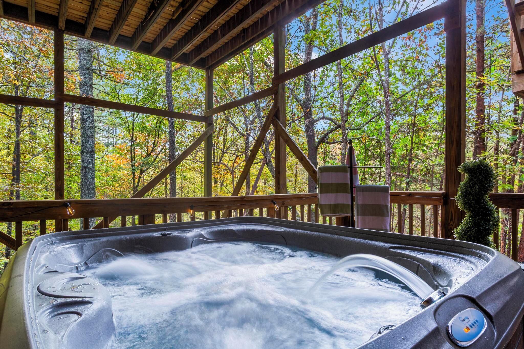 Bain à remous extérieur