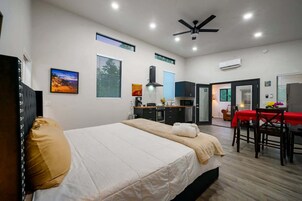 1 habitación, decoración personalizada y muebles diferentes 