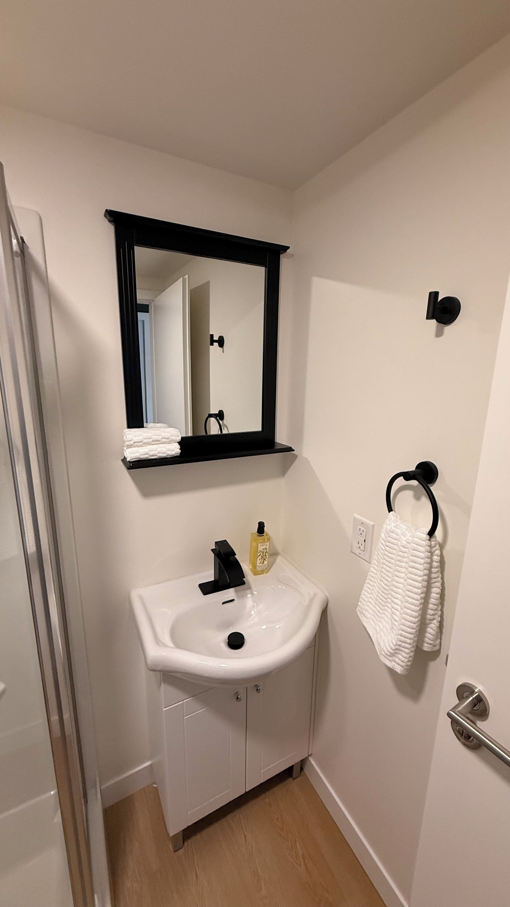 Handtücher, Seife, Toilettenpapier