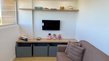 Área de juegos infantiles bajo techo