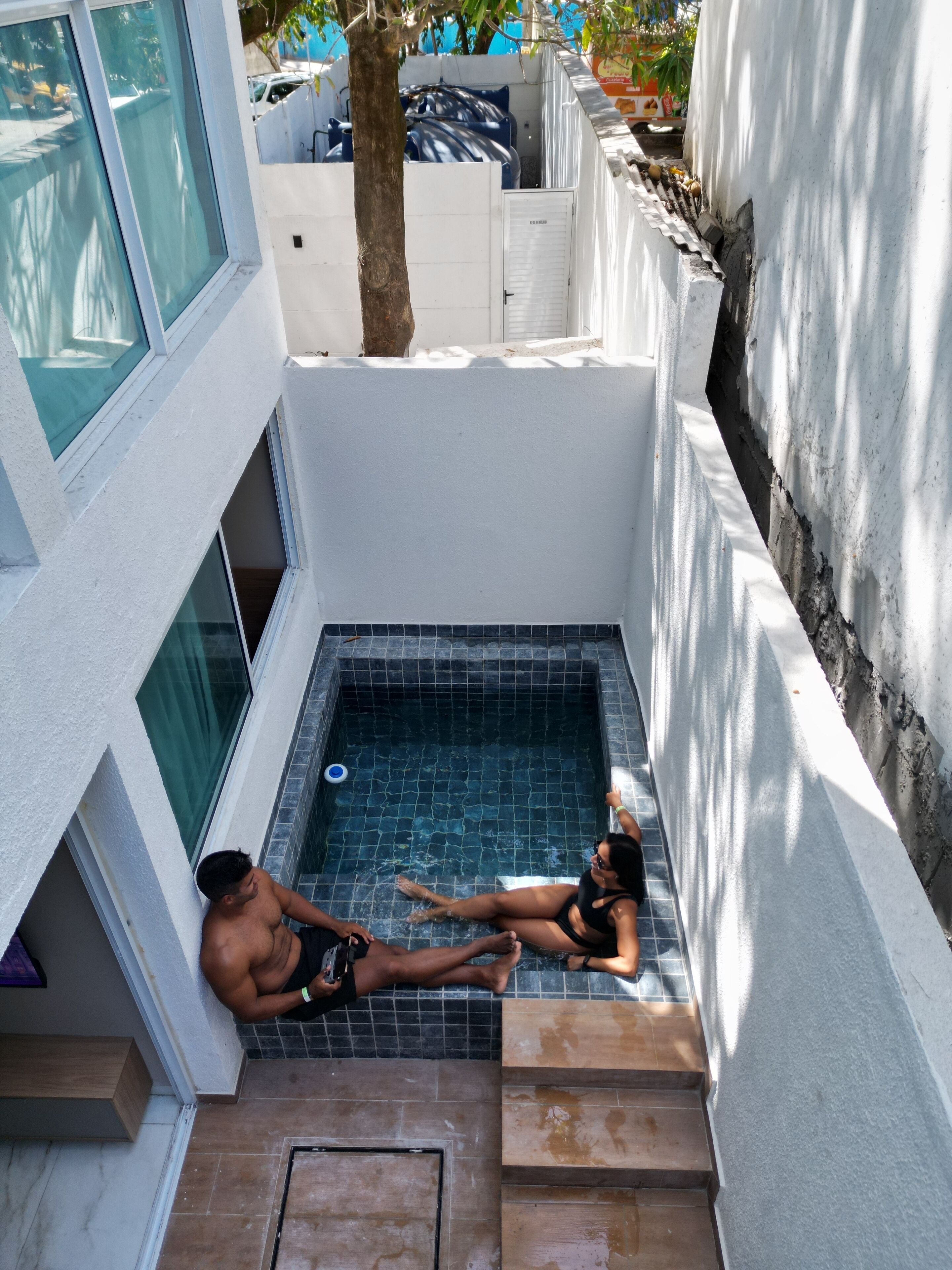 Deluxe-lejlighed | Privat pool