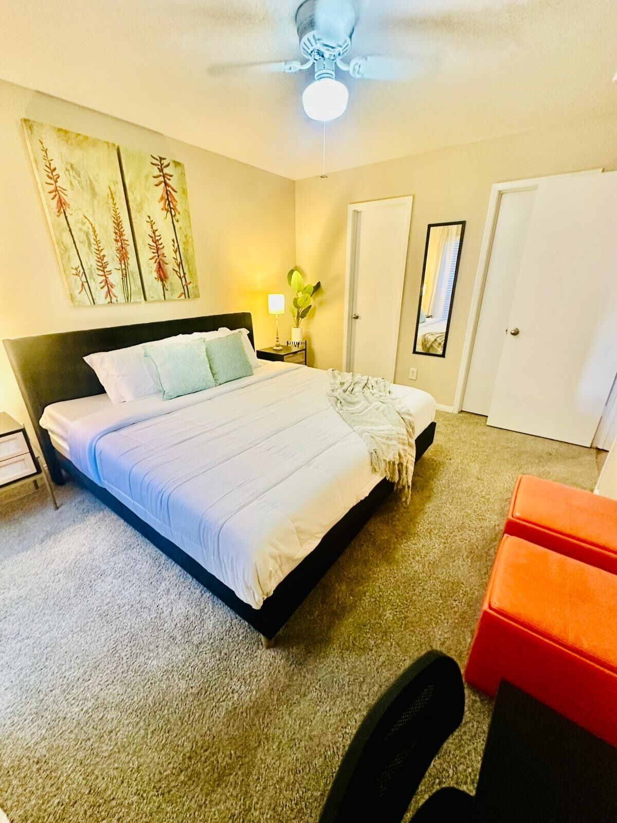 1 bedroom, iron/ironing board, WiFi, bed sheets