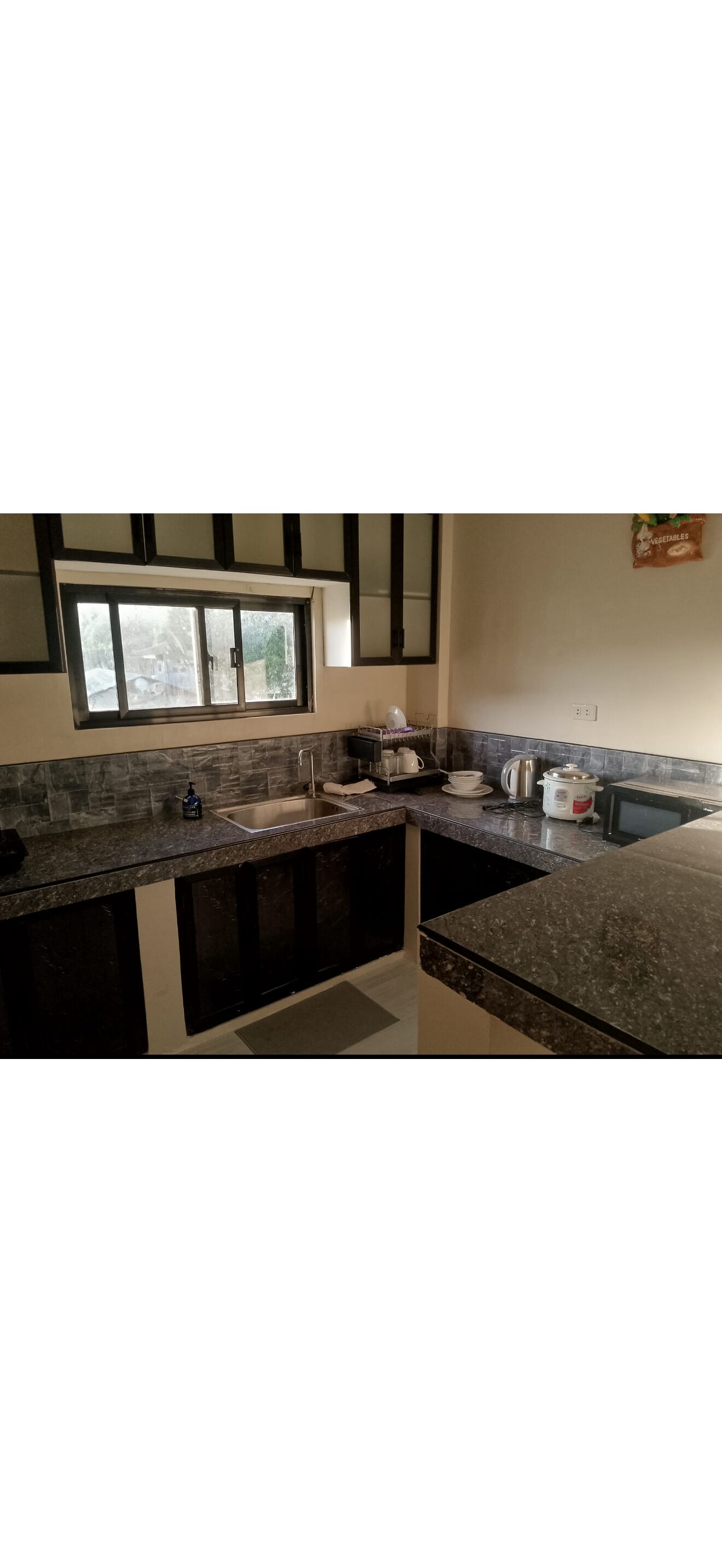 Réfrigérateur, micro-ondes, plaque de cuisson, bouilloire électrique