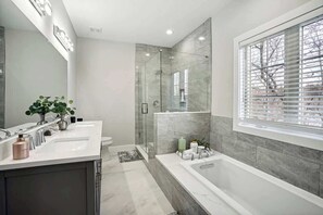 Shower, hair dryer - DCs best kept secret and built in 2022! (Occoquan Historic District)