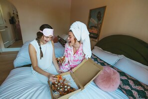 Wifi gratis y ropa de cama 