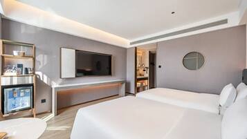 Comfort İki Ayrı Yataklı Oda | Dizüstü bilgisayar çalışma alanı, ücretsiz kablosuz İnternet