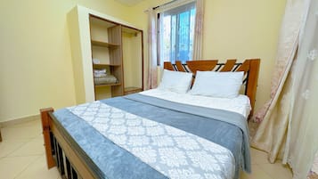 1 Schlafzimmer, Bügeleisen/Bügelbrett, kostenloses WLAN, Bettwäsche