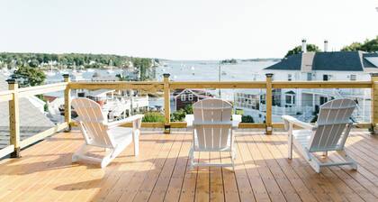 Boothbay Harbor King Suite - Room 2 at Greenleaf Inn - Balcony, Harbor Views!