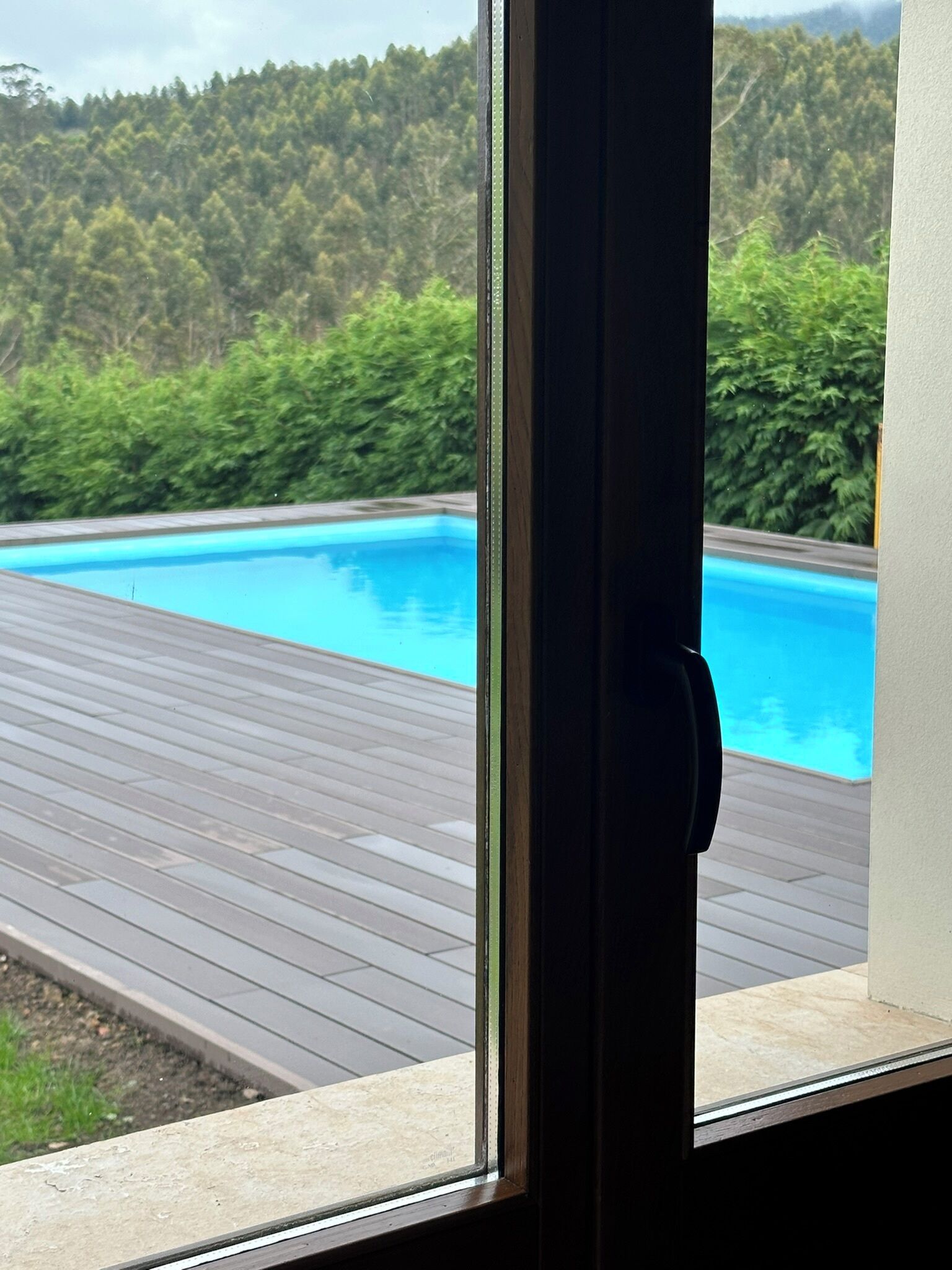 Piscina externa, piscina aquecida