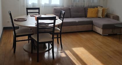 Apartment near the station in the city center