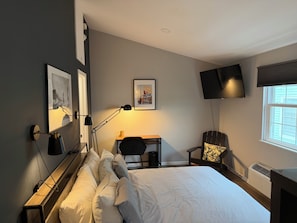1 slaapkamer, een strijkplank/strijkijzer, wifi, beddengoed