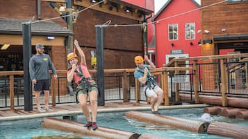 Indoor pool, a heated pool