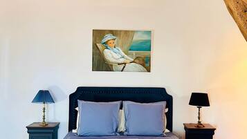 1 chambre, lit parapluie, Wi-Fi gratuit, draps fournis