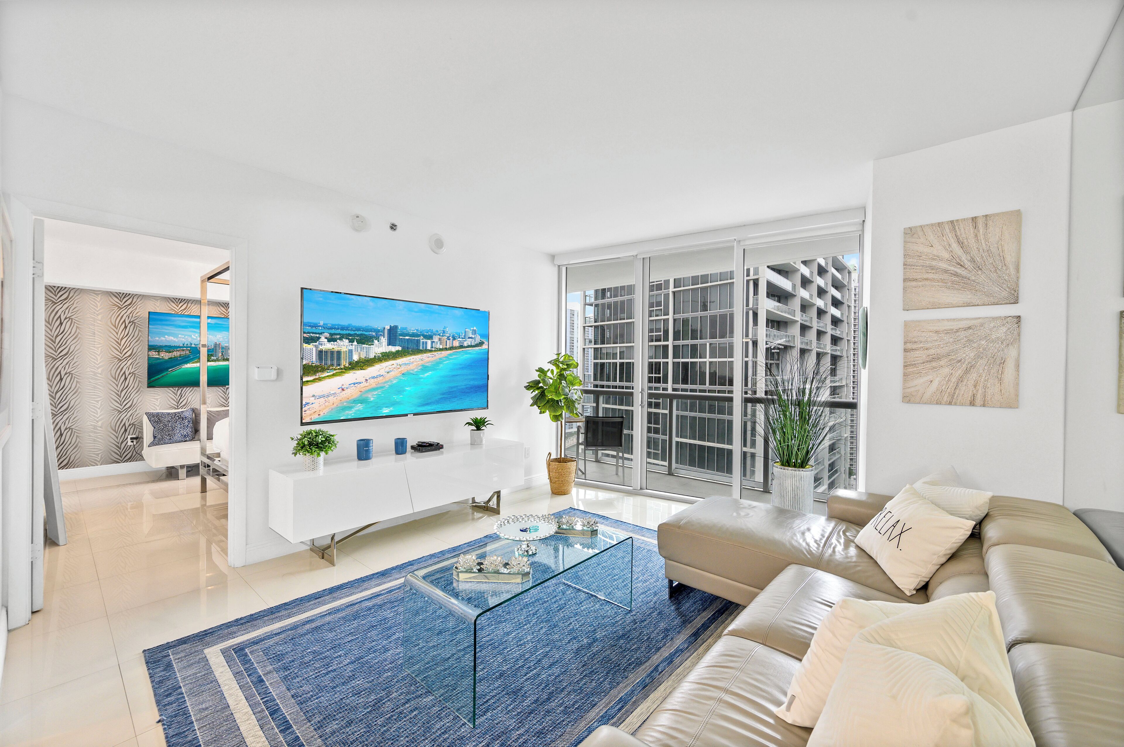 Apartment, Ocean View | Living area