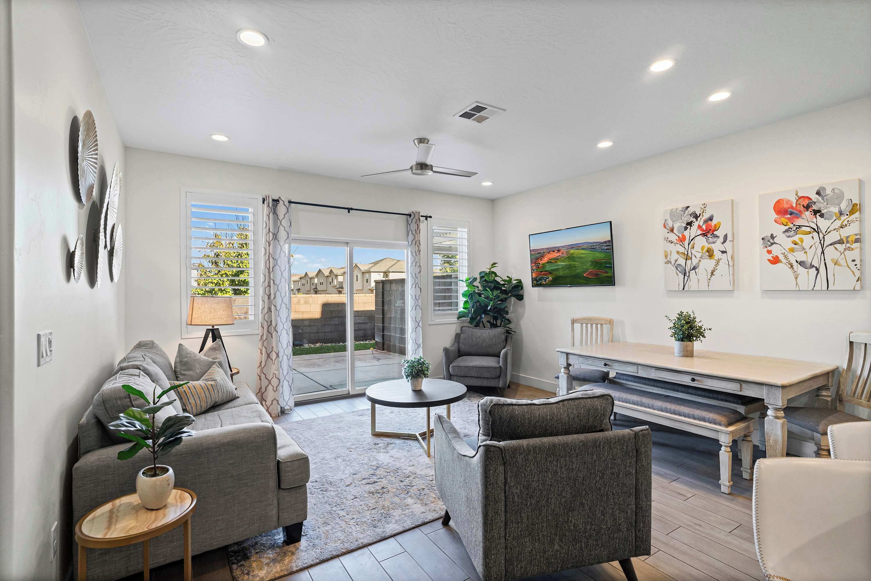 Condo, Multiple Beds, Patio, Garden View (The Show House) | Living area