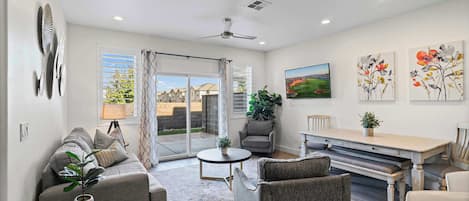 Condo, Multiple Beds, Patio, Garden View (The Show House) | Living area