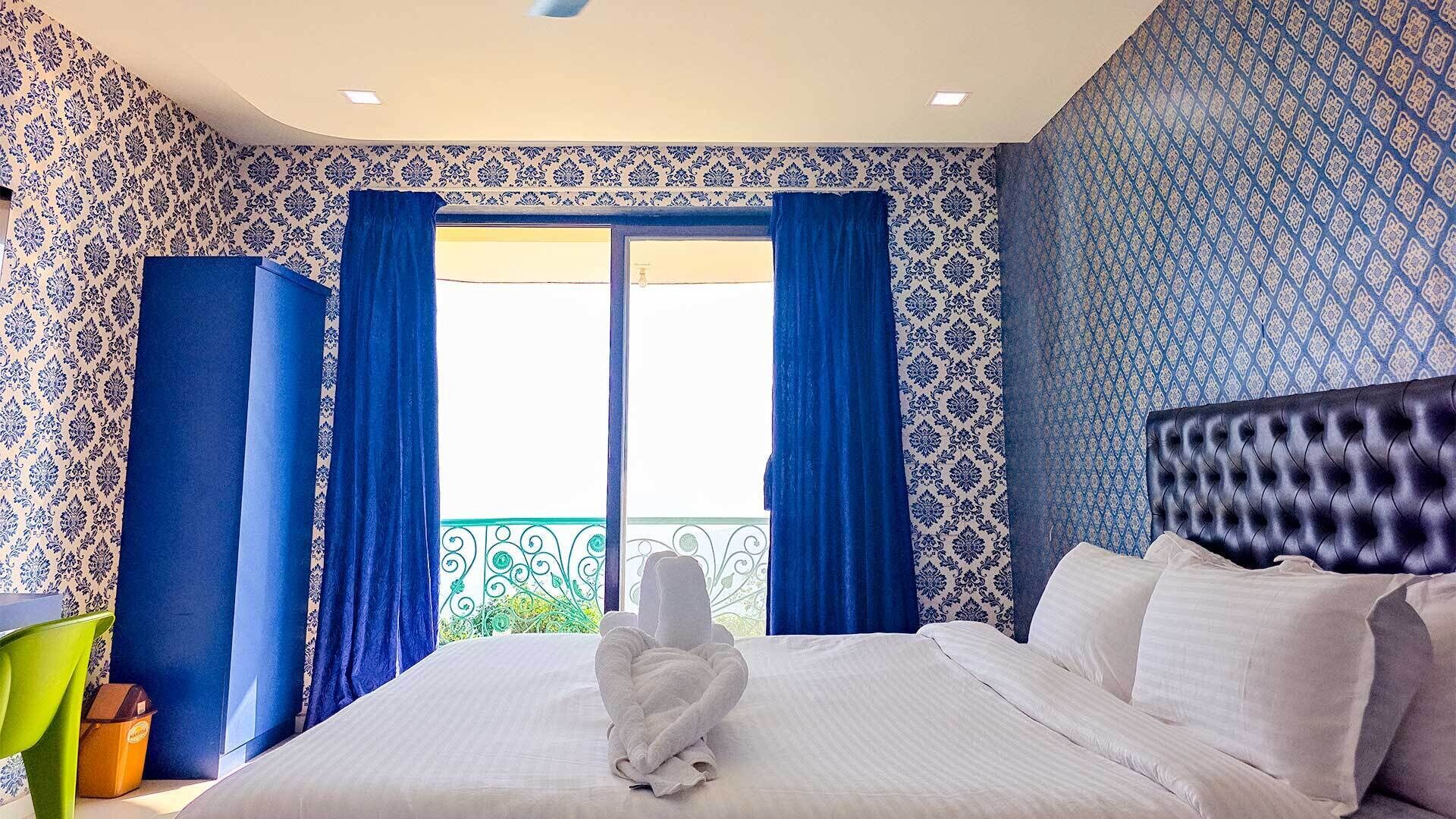 Deluxe-Zimmer, Blick auf die Anlage