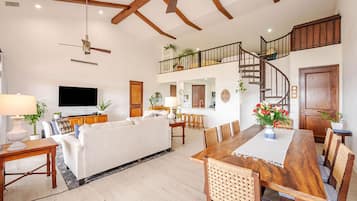 Condo, Balcony, Ocean View | Living area