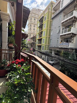 룸, 침실 1개, 흡연, 발코니 | 발코니