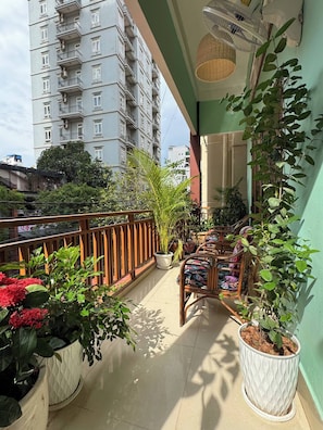 Chambre, 1 chambre, fumeur, balcon | Balcon
