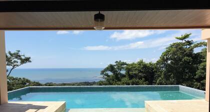 Custom Hillside Villa overlooking the Pacific surrounded by wildlife