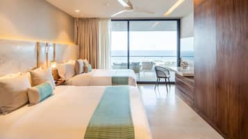 Villa de lujo, vista a la playa | Cortinas blackout y wifi gratis