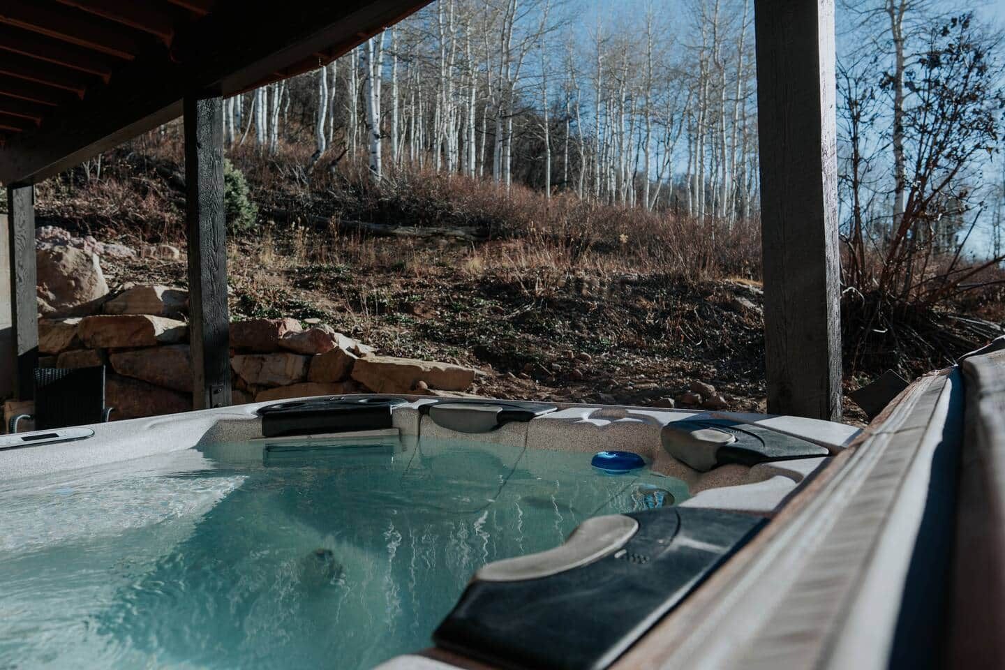 Bain à remous extérieur