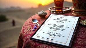 Restaurant - Arabian Desert Home (Agafay)