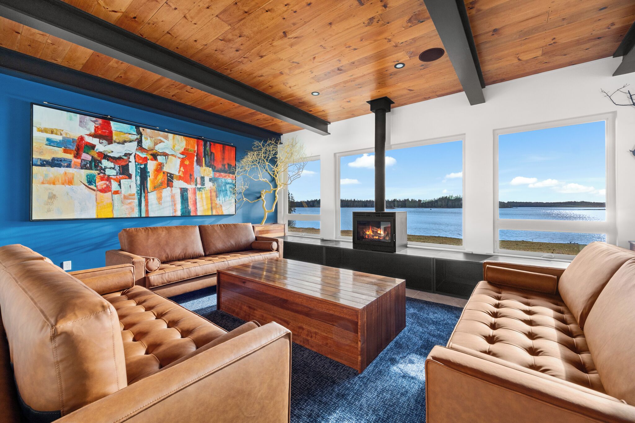 Living room.