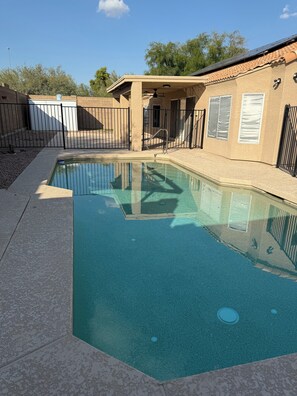 Pool - Newly Remodeled Mesa Oasis with a Sparkling Pool—Move-In Ready & Stunning! (Mesa)