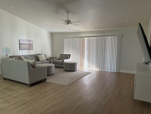 Living area - Newly Remodeled Mesa Oasis with a Sparkling Pool—Move-In Ready & Stunning! (Mesa)