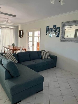 TV, DVD player, table tennis