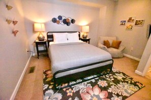 Desk, iron/ironing board, travel crib, WiFi