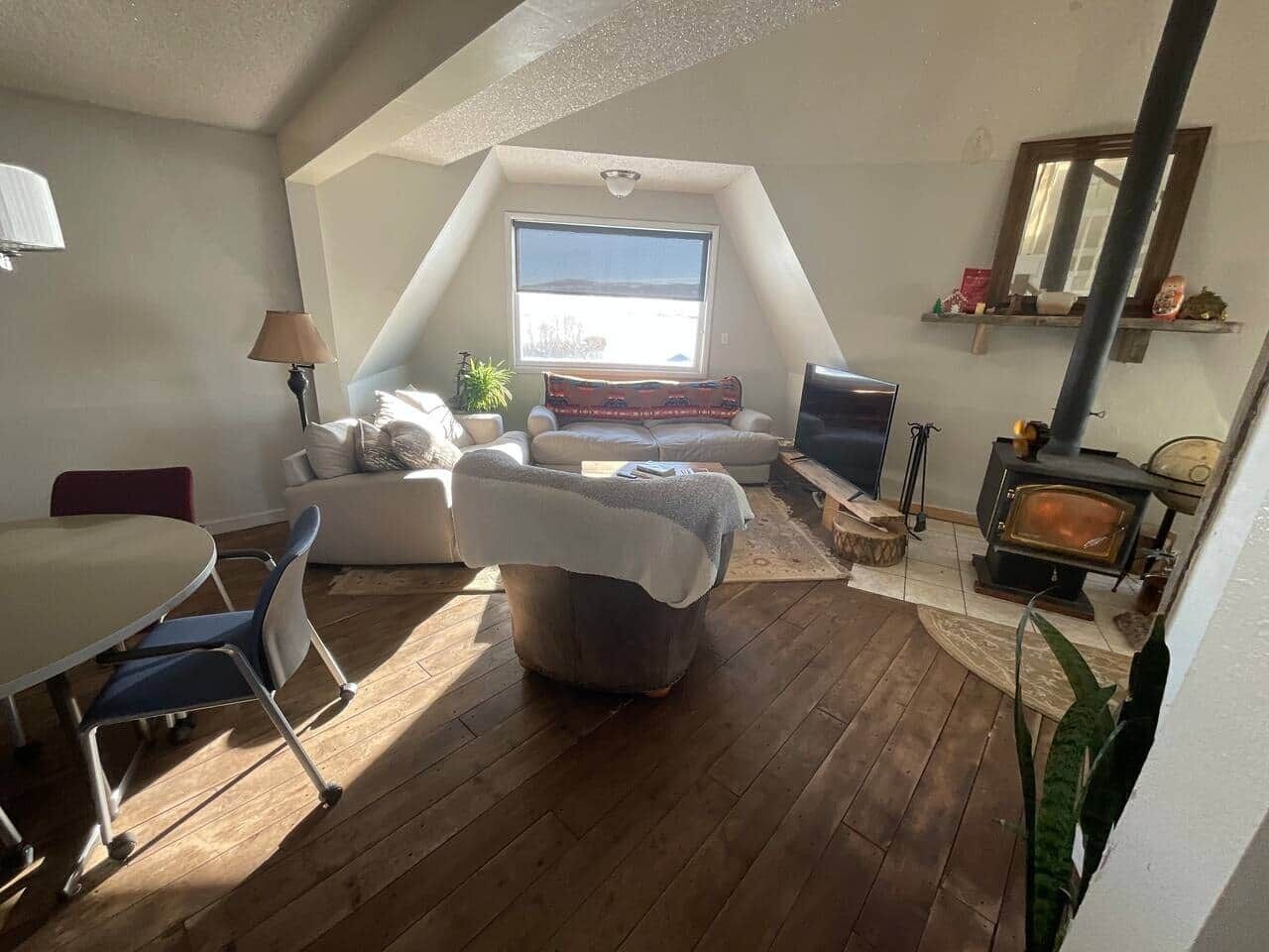 スマートテレビ、暖炉