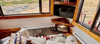 Trapper cabin on a working ranch near Centennial