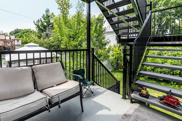 Enceinte de l’hébergement