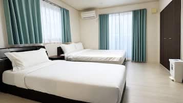 Langsir/tirai gelap terus, seterika/papan seterika, Wi-fi percuma