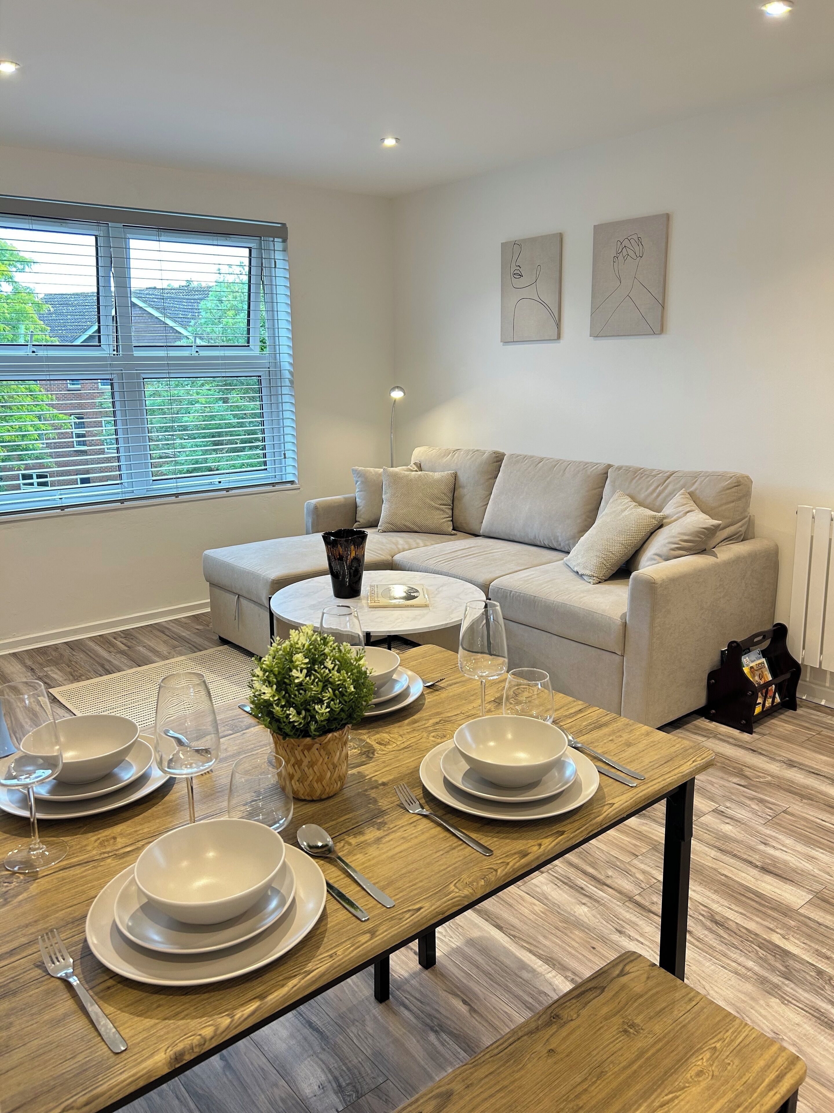 Área de sala de estar