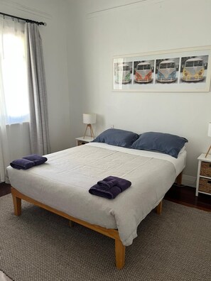 Iron/ironing board, travel cot, bed sheets - Classic Vic Park Cottage with Yard and Parking (East Victoria Park)