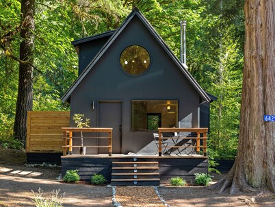 Snowshoe in the Northern Cascades ( shoes provided), stay in a luxe Scandi cabin