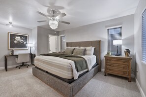 3 bedrooms, iron/ironing board, free WiFi, bed sheets - Private Spa Estate: Hot Tub, Sauna, Cold Plunge + Game Room | 3BR Sleeps 8 (Prescott Valley)